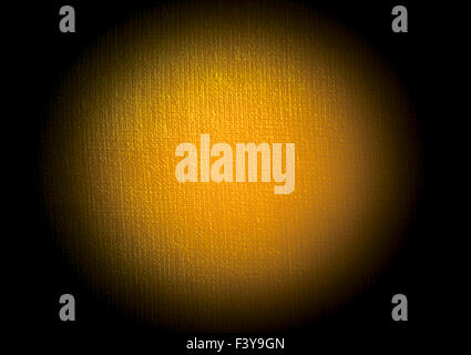 Orange colored canvas spot Stock Photo