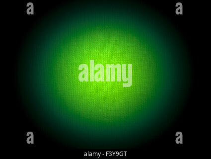 Emerald green colored canvas spot Stock Photo