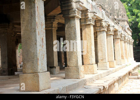 column of lodhi garden tomb Stock Photo