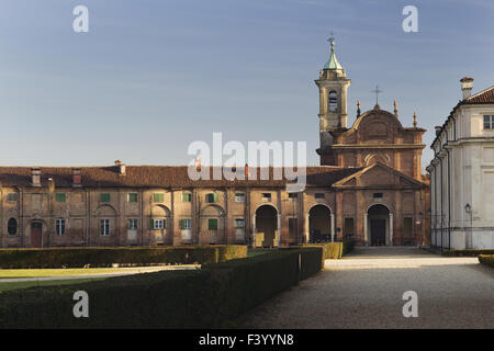 The baroque hunting lodge Stupinigi, Turin Stock Photo