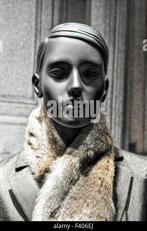 shop window dummy Stock Photo