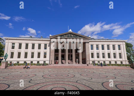 University of Oslo front view Stock Photo