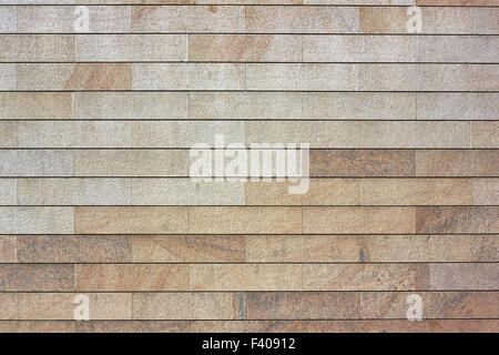 Wall from granite blocks Stock Photo