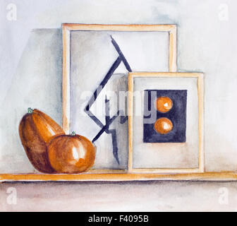 Halloween Pumpkins Background Design Stock Photo - Alamy