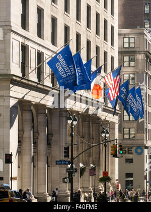 Graduate center of the City University of New York at the corner of ...
