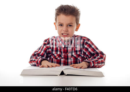 angry student Stock Photo