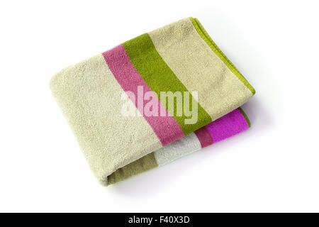 towel on white Stock Photo