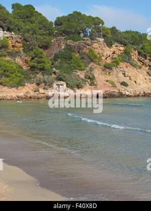 Cala Llenya, Ibiza Stock Photo