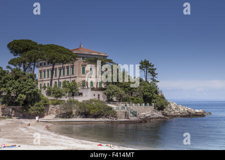 Villa Tonietti in Cavo, Elba, Tuscany, Italy Stock Photo