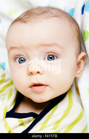 Adorable baby. studio photo Stock Photo