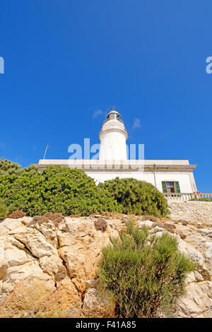lighthouse on the Cap de Formentor Stock Photo