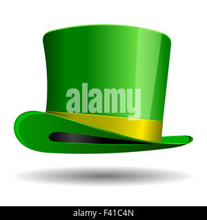 Green St. Patrick's Day hat. Stock Photo