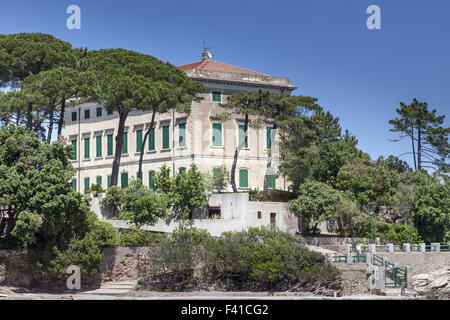 Villa Tonietti in Cavo, Elba, Tuscany, Italy Stock Photo