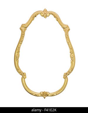 retro wooden frame Stock Photo