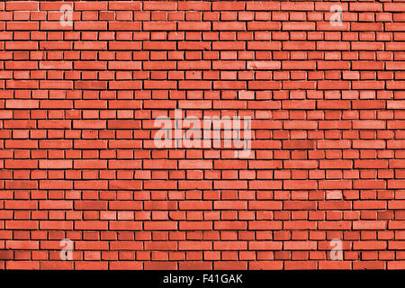 red brick wall background Stock Photo