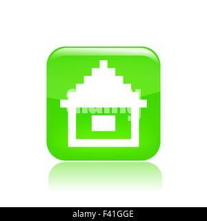 Vector illustration of single pixel icon Stock Photo