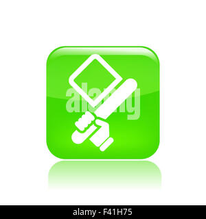 Vector illustration of single flag icon Stock Photo