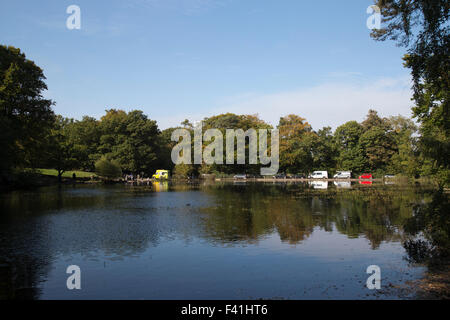 Keston Pondsin Autumn in Bromley Kent UK Stock Photo