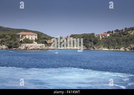 Villa Tonietti in Cavo, Elba, Tuscany, Italy Stock Photo