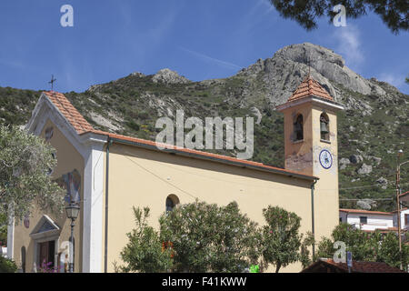 Church in Chiessi, Elba, Tuscany, Italy Stock Photo