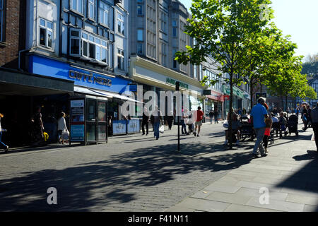 Wigan Town Centre Stock Photo