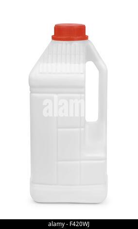 Acrylic primer coating canister isolated on white Stock Photo