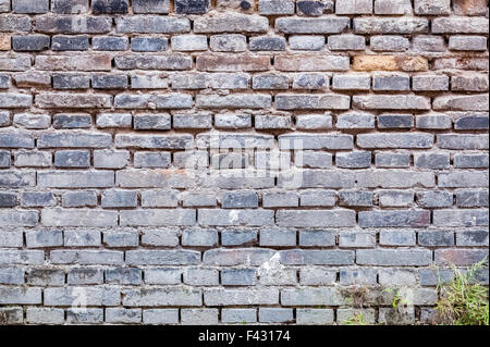 gray brick of old wall Stock Photo