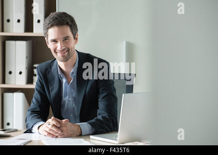 Lawyer in office Stock Photo