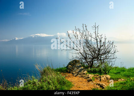 View from Manerba Lake Garda Stock Photo