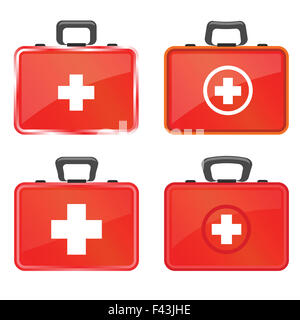 first aid kit Stock Photo