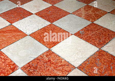 Tiled floor Stock Photo