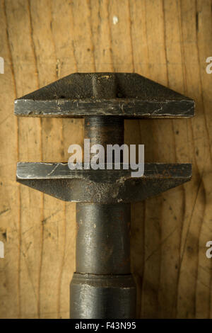 adjustable wrench close up Stock Photo