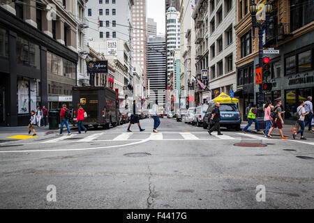 francisco california san stockton street alamy states united american