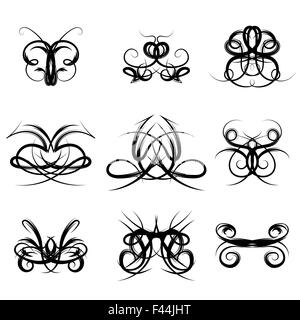 Decorative Design Elements Stock Photo