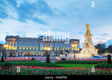 Buckingham palace in London, Great Britain Stock Photo