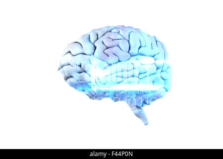 Composite image of brain Stock Photo