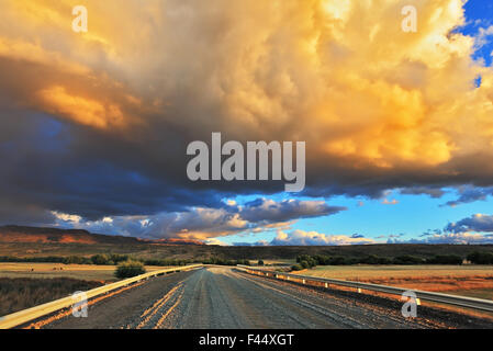 Storm over the Pampas Stock Photo