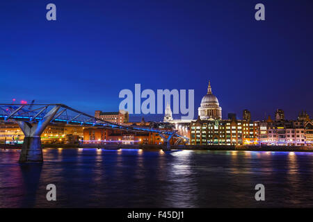 Saint Pauls cathedral in London Stock Photo