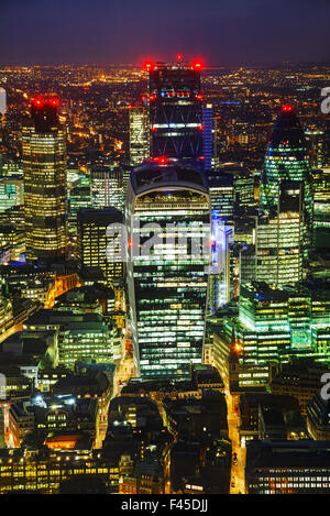 Aerial overview of London city Stock Photo - Alamy