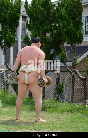 Yokozuna Hakuho Sho Stock Photo