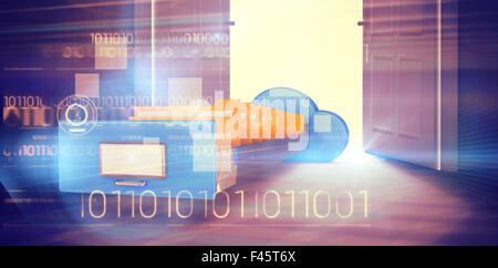 Composite image of interface Stock Photo