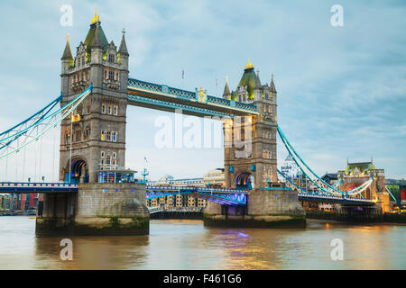 Tower bridge in London, Great Britain Stock Photo