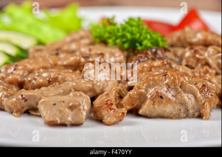 Pork chop Stock Photo