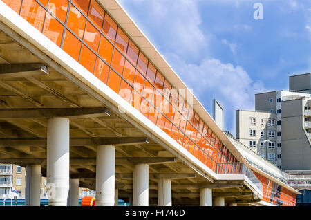 Scheveningen Sea Bridge Stock Photo