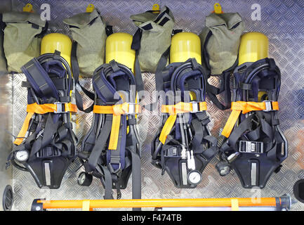 Breathing Apparatus Stock Photo