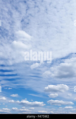 real blue sky Stock Photo