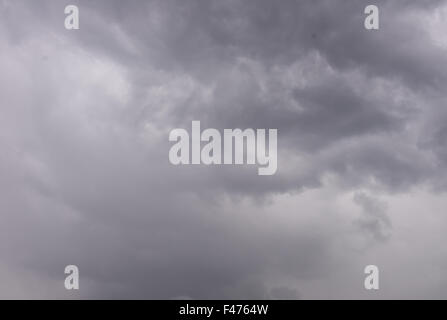 rainy clouds Stock Photo
