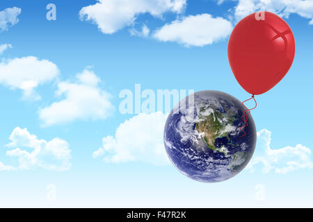 Composite image of earth Stock Photo
