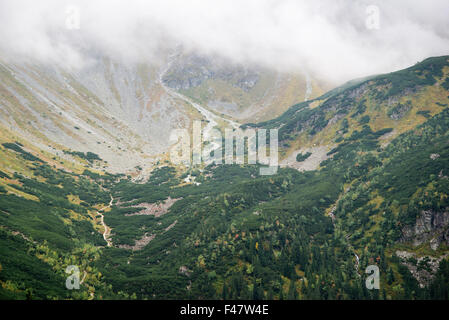 mountain view at Tatras Stock Photo