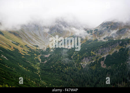 mountain view at Tatras Stock Photo